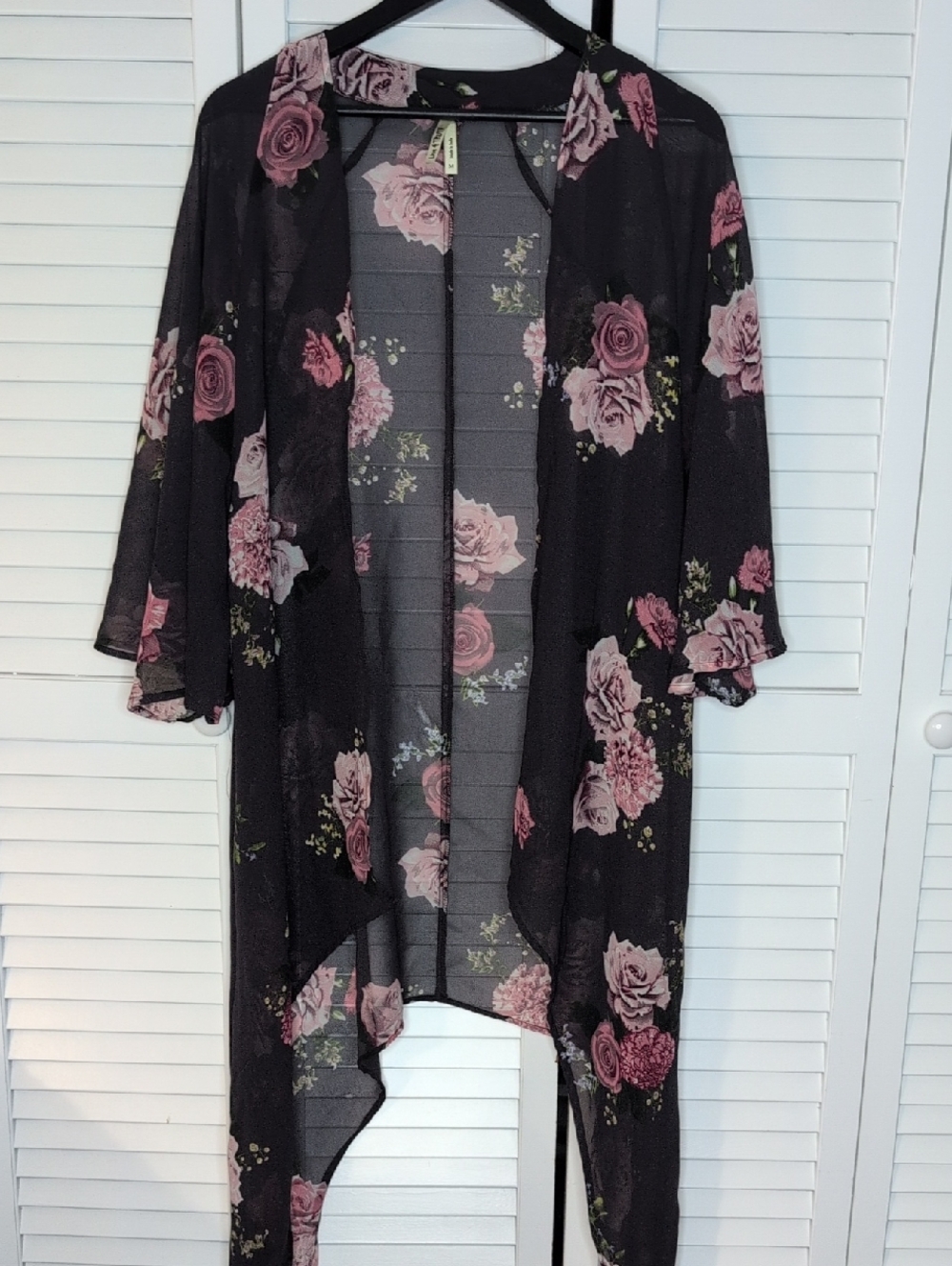 Live 4 Truth Black Women’s Sheer Cardigan